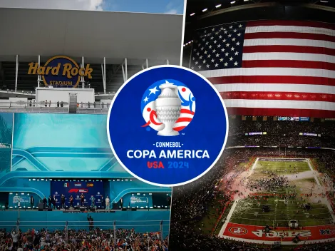 Confirmaron los estadios de la Copa América 2024