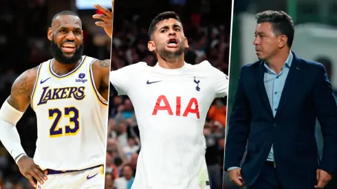 Los protagonistas de la acción deportiva de este jueves.