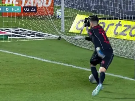 VIDEO | El blooper de Rossi que paralizó a los hinchas de Flamengo