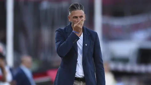 Martín Demichelis, muy cuestionado por los hinchas.