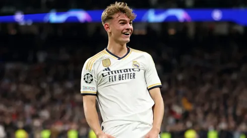 Nico Paz tiene chances de sumar minutos en el Real Madrid contra el Unión Berlín por la sexta fecha de la fase de grupos de la Champions League. Getty Images.