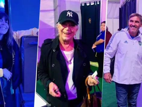 Las figuras que se hicieron presentes para las elecciones en Boca