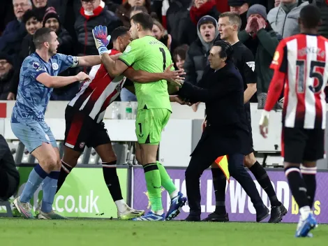 Picante: el posteo de Dibu Martínez tras el cruce con Maupay