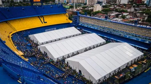 Más de 40 mil socios de Boca votaron este domingo en La Bombonera.