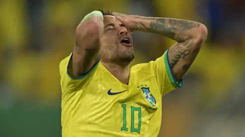 Neymar, figura de la Selección de Brasil.