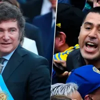 La grave acusación de Milei contra Riquelme tras las elecciones en Boca