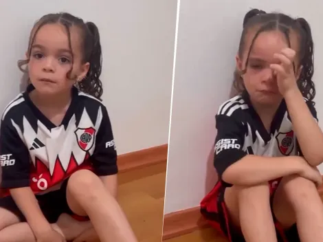 VIDEO VIRAL | La reacción de la nena fan de De La Cruz al enterarse que se va de River