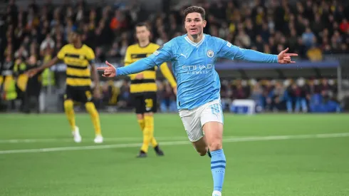 Julián Álvarez, figura en Manchester City.