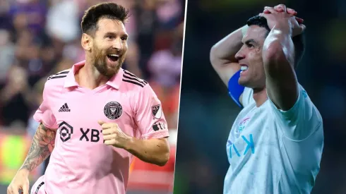 Lionel Messi, en el ranking de Four Four Two, aparece entre los mejores seis del 2023, mientras que Cristiano Ronaldo ni siquiera figura entre los primeros 100. Getty Images.