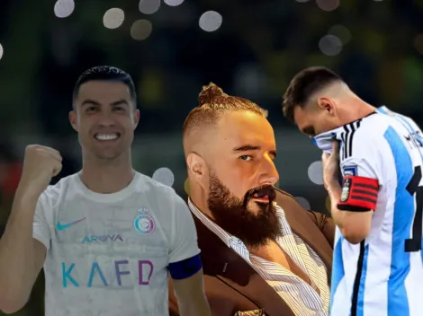 Álvaro Morales cargó contra Messi tras un nuevo hito de Cristiano