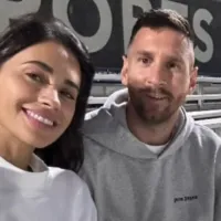 Messi publicó una foto entrenando con Antonela que impactó por su físico: \'La maldita cabra\'