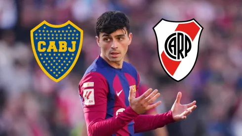 Pedri eligió entre Boca o River.