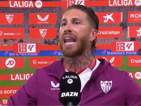 Tras la derrota de Sevilla, Sergio Ramos hizo su propio "Andá pa' allá, bobo"