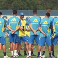 'Gracias Dios': la medida de Diego Martínez en el entrenamiento que festejan los hinchas de Boca