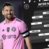 Con su nuevo refuerzo: el once titular de Inter Miami para 2024 con Messi y Suárez