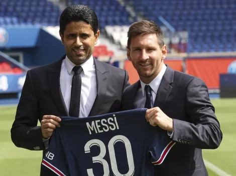 PSG atacó a Messi: el dardo de Nasser Al Khelaïfi a la Pulga