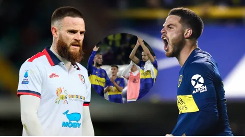 Benedetto y Cavani tientan a Nández para que regrese a Boca
