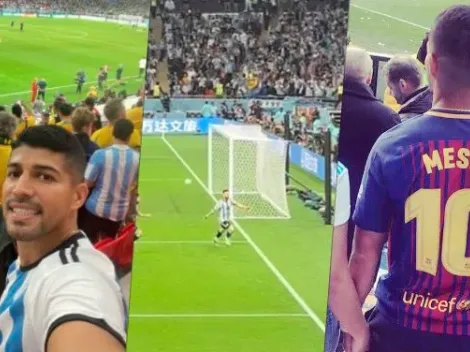 El salvadoreño que viajó a Qatar a ver a Messi y ahora lo enfrentará con El Salvador
