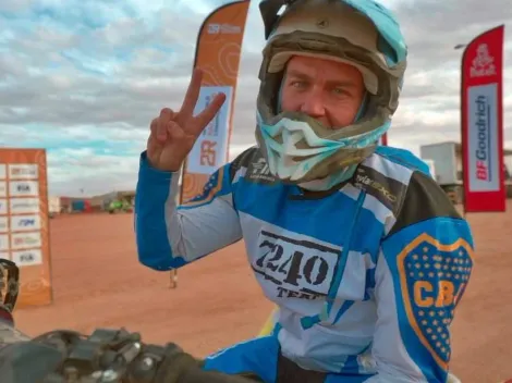 Fanático de Boca, ganó el Dakar por segunda vez con el escudo xeneize en su traje
