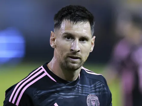 Messi, reemplazado en el entretiempo del primer amistoso de Inter Miami