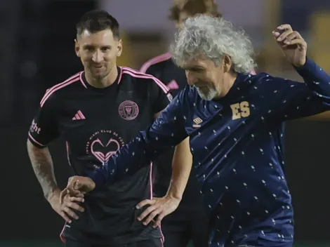 Quién es el Mágico González, la gloria salvadoreña que recibió a Lionel Messi