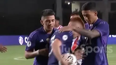 VIDEO | Lo que no se vio de la reacción de Barco cuando Almada le pidió el penal