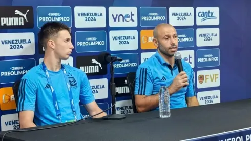 Mascherano habló tras el triunfo ante Perú.