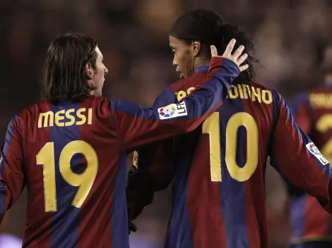 Ronaldinho salió a defender el premio The Best a Messi