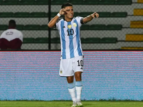 VIDEO | Apareció el capitán: Almada, como un goleador, le da el triunfo parcial a Argentina