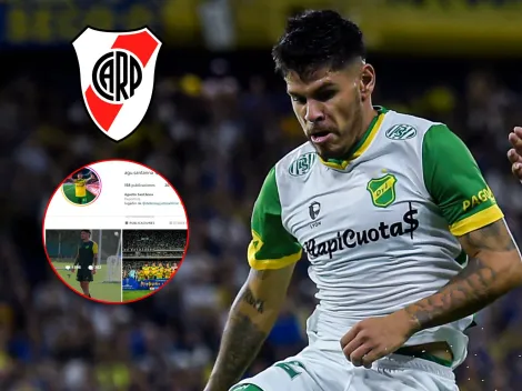 La decisión que tomó Sant'Anna con su Instagram tras su llegada a River