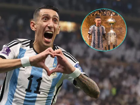 Domínguez invitó a Di María a jugar la Libertadores con Rosario Central