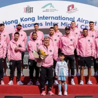 Lionel Messi llegó a Hong Kong: cómo está de la molestia
