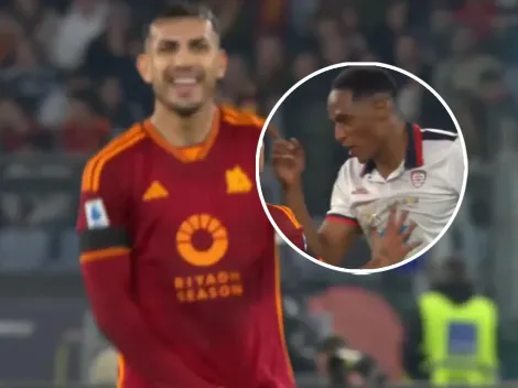 (VIDEO) El gesto obsceno de Paredes a Yerry Mina en su reencuentro tras la Copa América