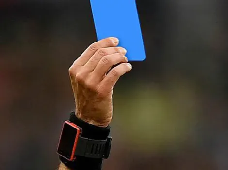 La tarjeta azul comenzará a usarse en el fútbol