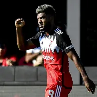 Miguel Borja consiguió un importante récord en la historia de River