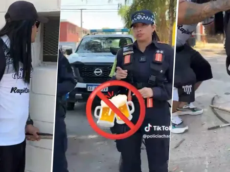 Video viral: la Policía de Chaco generó conciencia para ir a la cancha a partir del humor