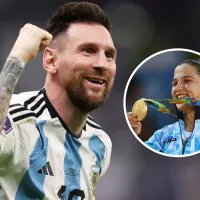Paula Pareto se sumó a la campaña para que Messi sea abanderado: 'Sería un gran honor'