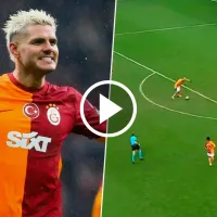 VIDEO  Enganche y remate de afuera del área: golazo agónico de Mauro Icardi para Galatasaray