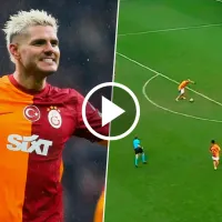 VIDEO Enganche y remate de afuera del área: golazo agónico de Mauro Icardi para Galatasaray