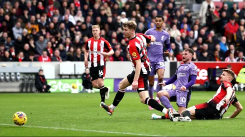 La asistencia top de Salah para que Alexis Mac Allister vuelva a convertir en Liverpool