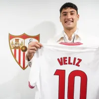 Alejo Véliz fue convocado para enfrentar a Valencia y el DT de Sevilla lo llenó de elogios