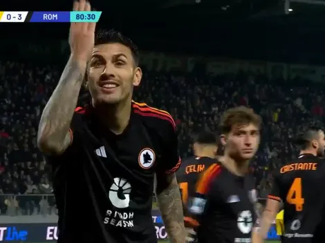 VIDEO | Leandro Paredes marcó en la paliza de Roma sobre Frosinone