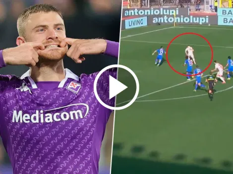 VIDEO | Definición de crack: otro gol de Lucas Beltrán para Fiorentina