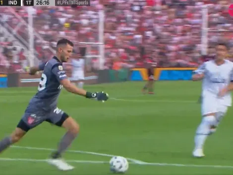 VIDEO | El blooper del año: Roffo pateó el aire y le regaló el gol a Independiente