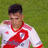 El gesto desafiante que Pablo Solari les hizo a los hinchas de River tras su gol a Banfield