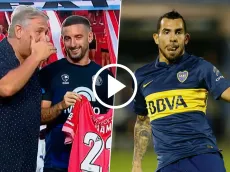 VIDEO | Argentinos Juniors homenajeó a Ham y los hinchas se acordaron de Tevez