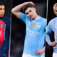 El plan Kylian Mbappé-Erling Haaland que tiene en vilo el futuro de Julián Álvarez en Manchester City