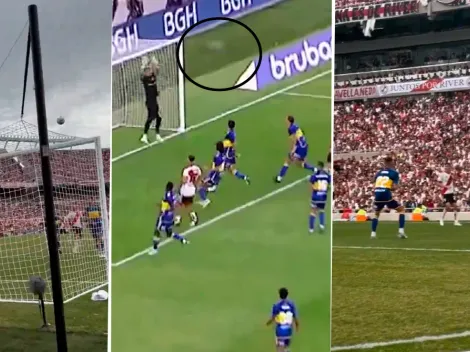 Se develó el misterio de la jugada "fantasma" en el Superclásico