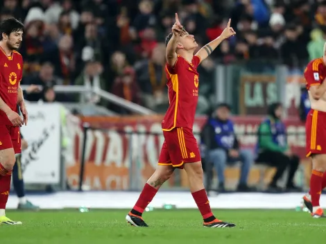Dybala, brutal: marcó un hat-trick para la victoria de Roma