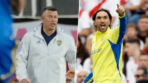 Jorge Almirón y Diego Martínez.